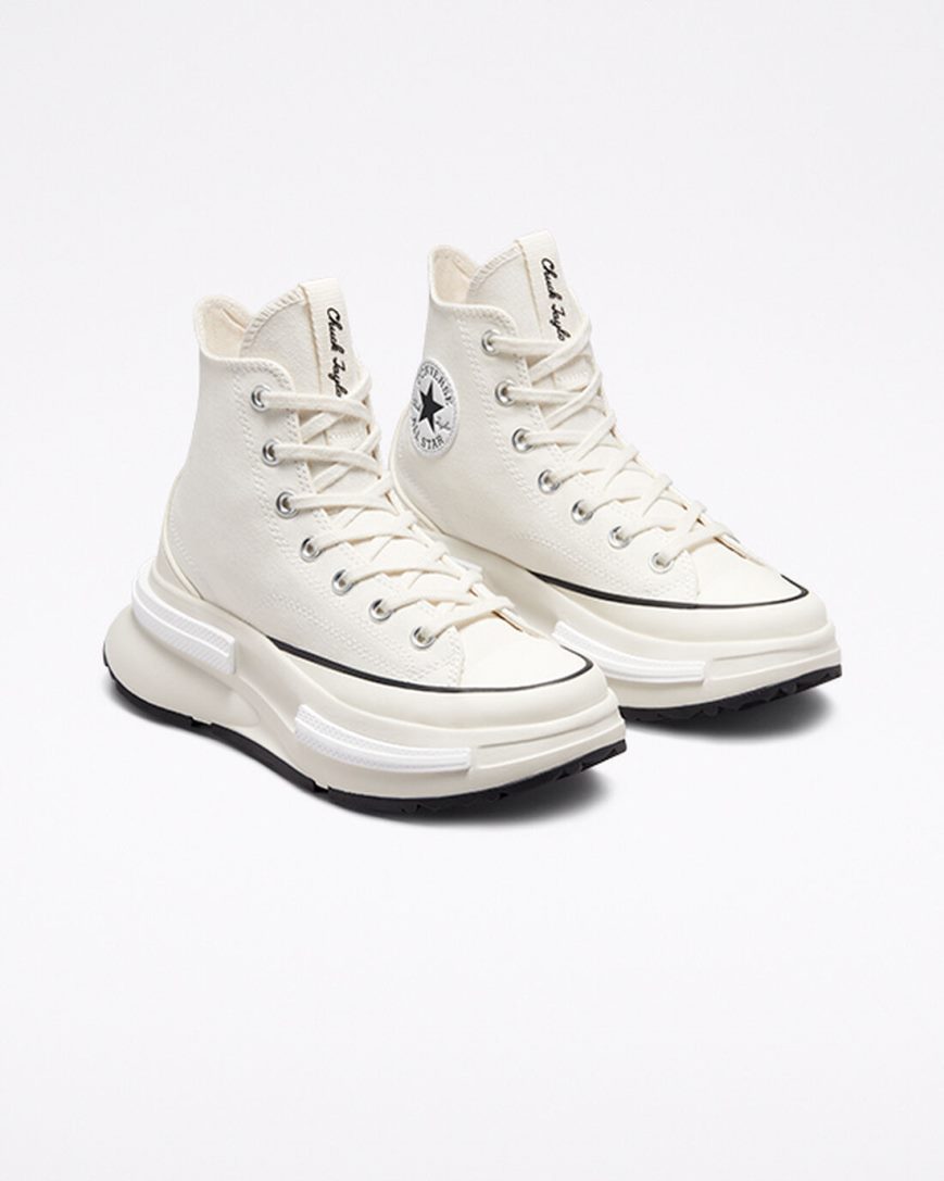 Men's Converse Run Star Legacy CX High Top Shoes Beige / Black / White | AU E3590B